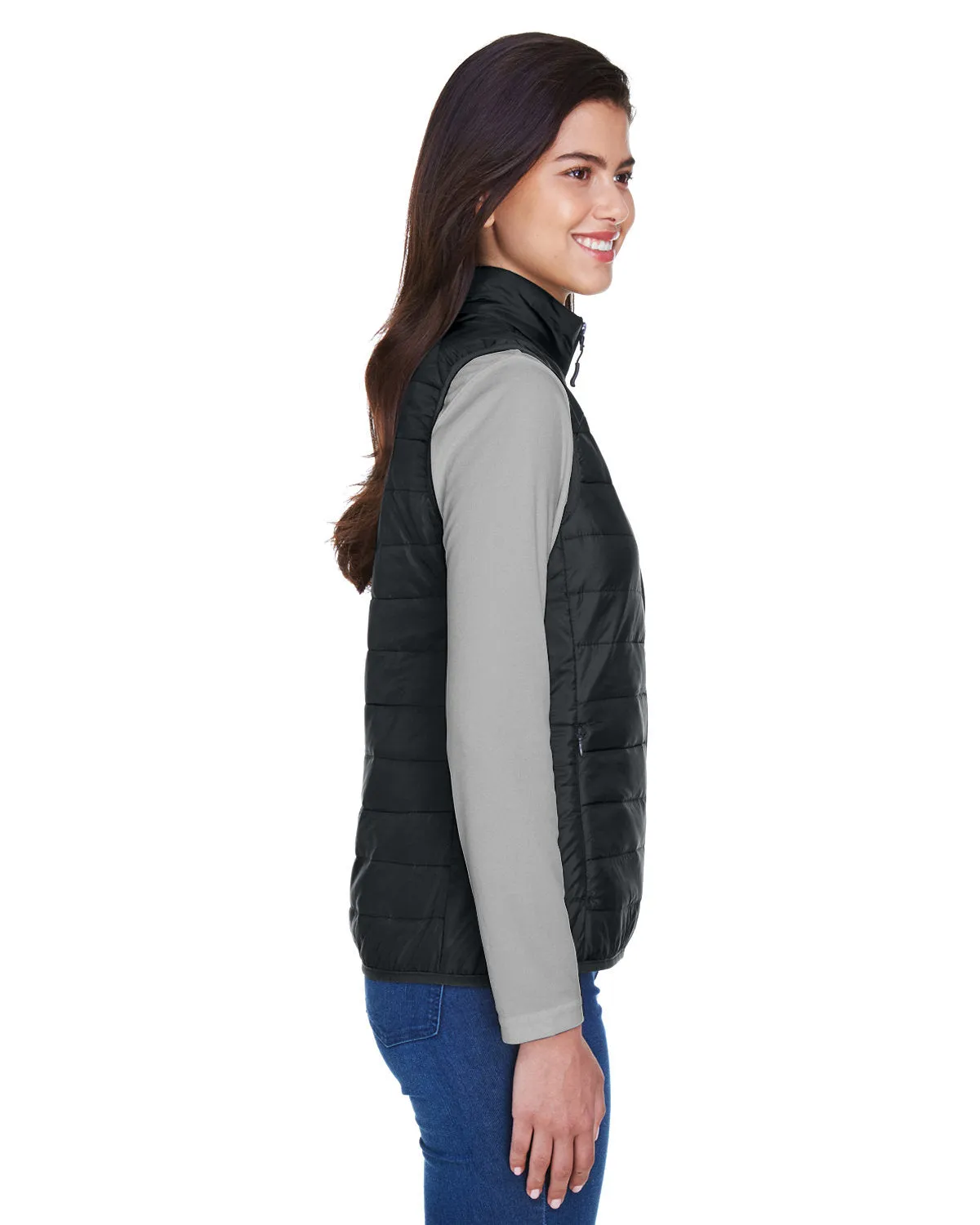 CORE365 Ladies' Prevail Packable Puffer Vest CE702W