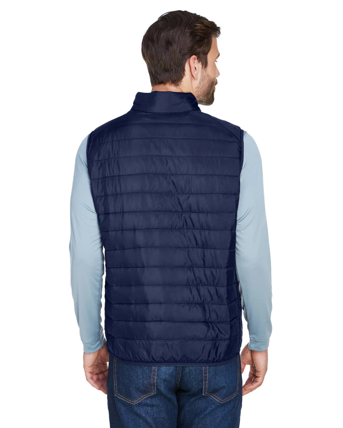 CORE365 Men's Prevail Packable Puffer Vest CE702