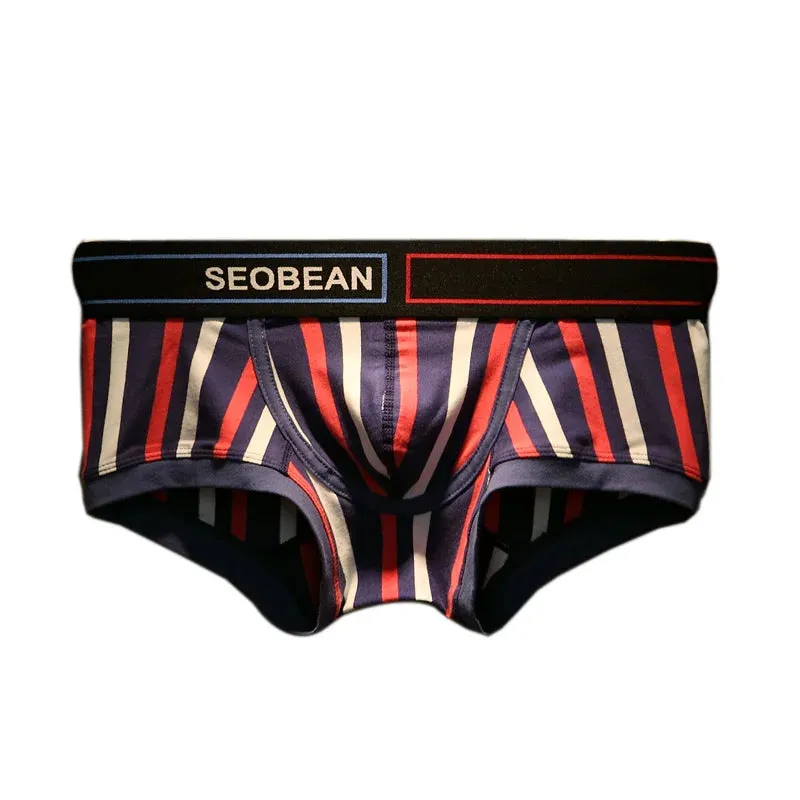 Cotton Striped 2Pcs Set Boxer