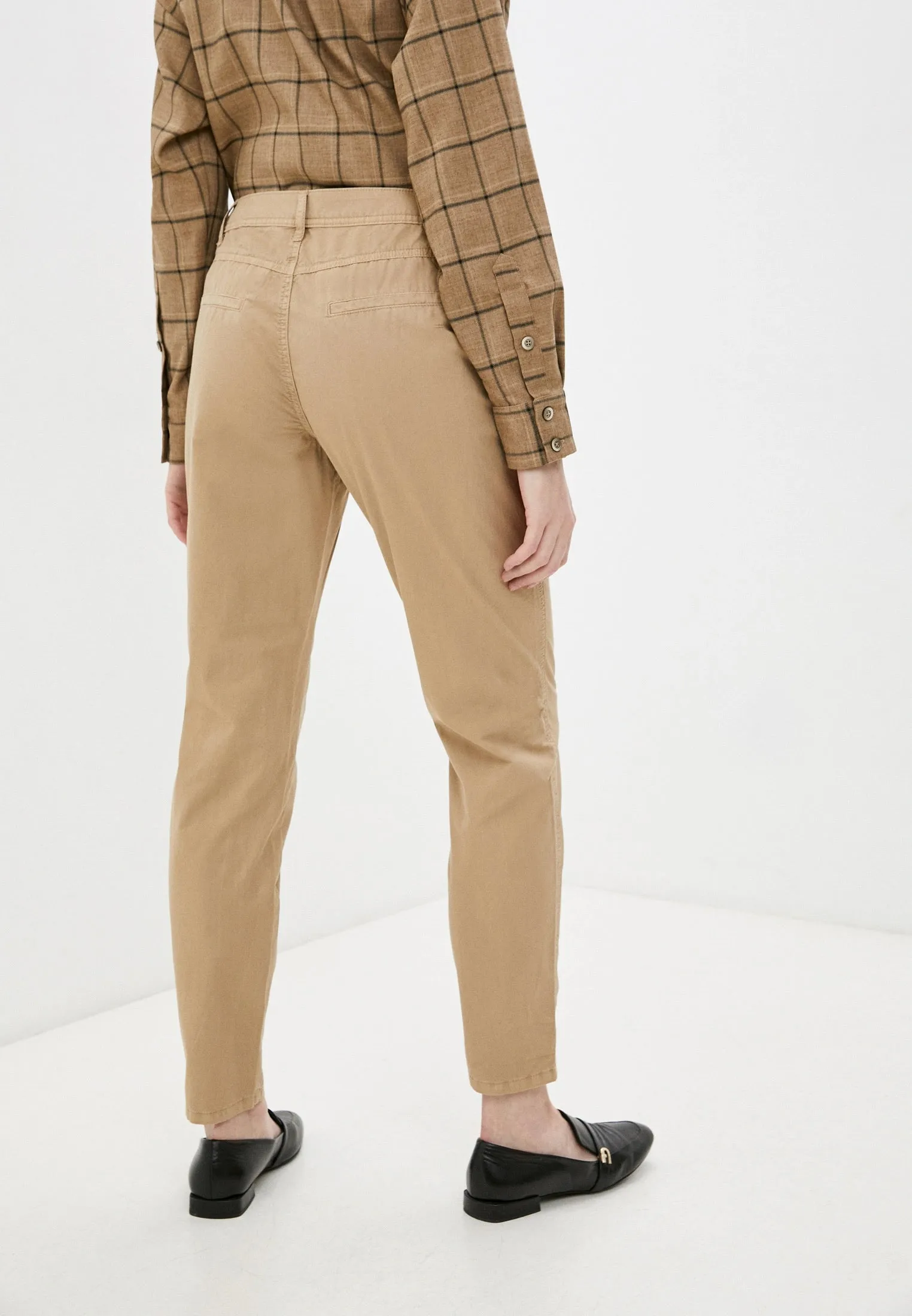 Cotton Trouser in Camel