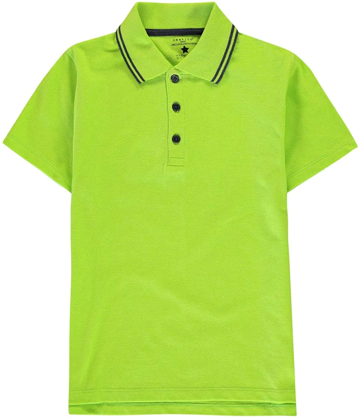 Crafted Polo Shirt and Chinos Shorts Boys Two Piece Set