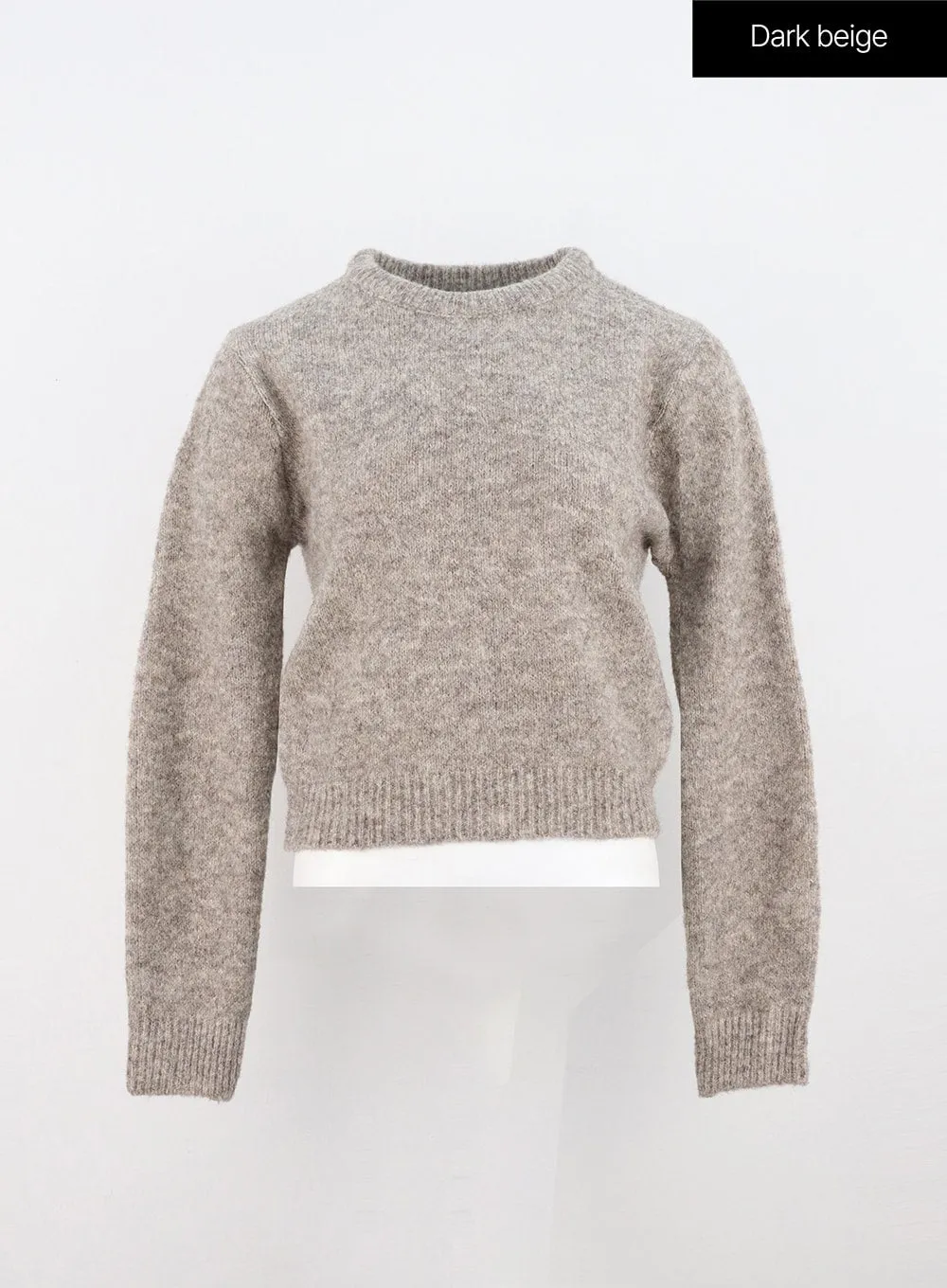 Crew Neck Knit Sweater IN308