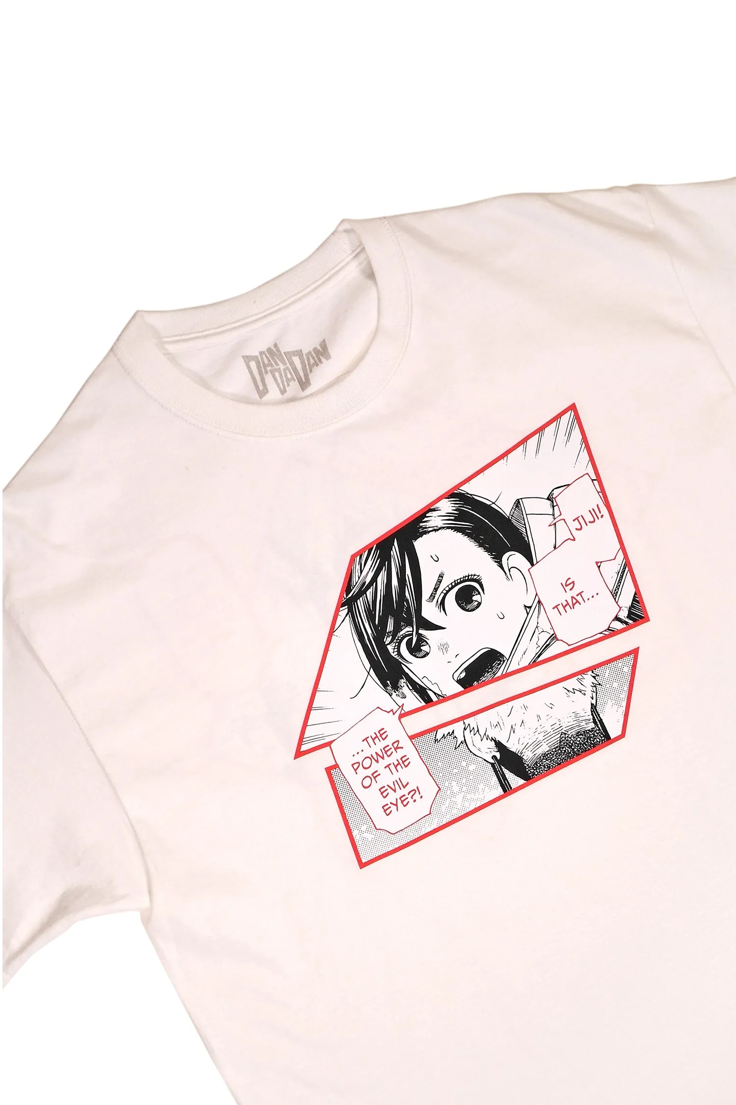 Dan Da Dan Evil Eye Tee- White