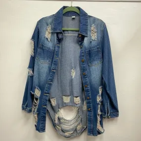 Distressed Denim Jacket