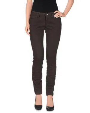 Dolce & Gabbana Women Casual trouser Dark brown 6 UK