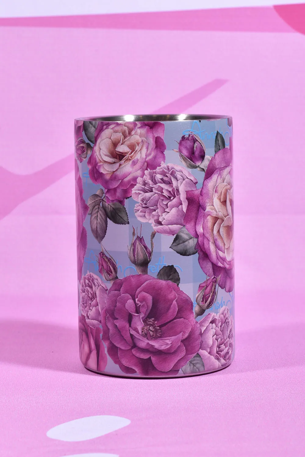 Double Wall Wine Cooler Bucket - Sky Rose