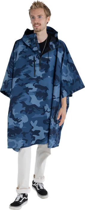 Dryrobe Waterproof Poncho - Blue