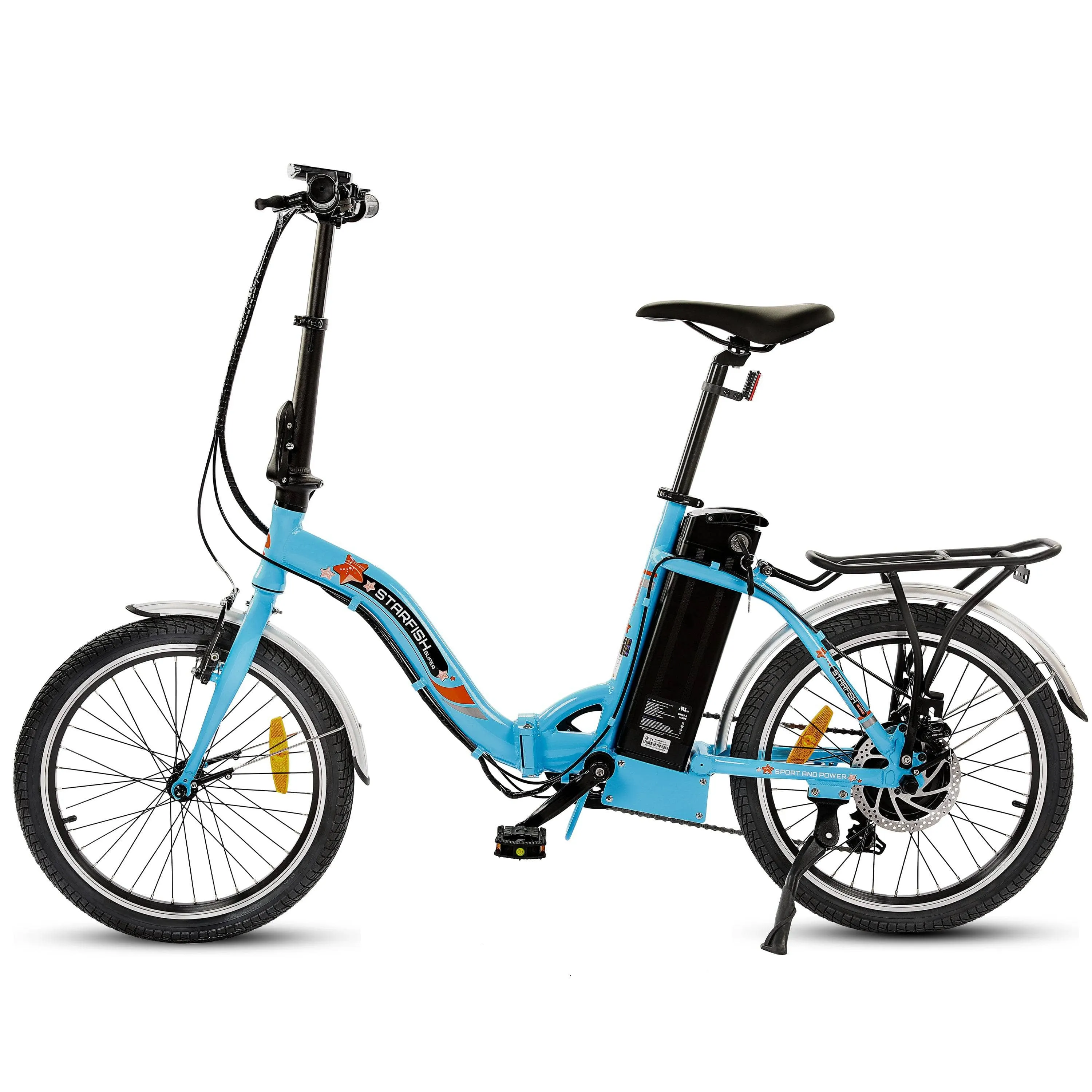 Ecotric Starfish 20" 36V 350W Folding Electric Bike