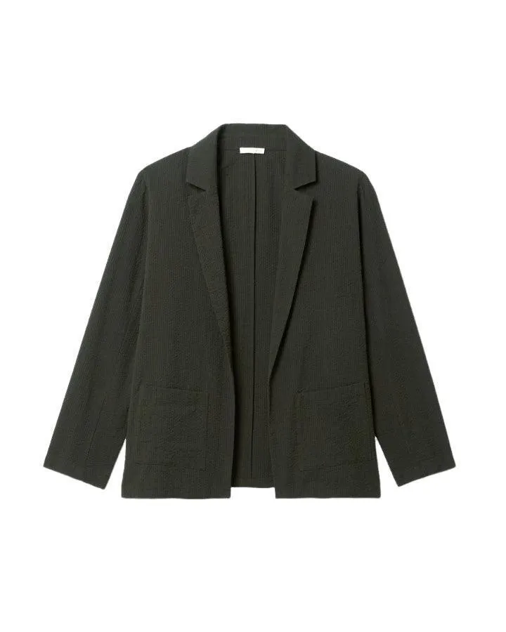 Eileen Fisher Cotton Ripple Blazer