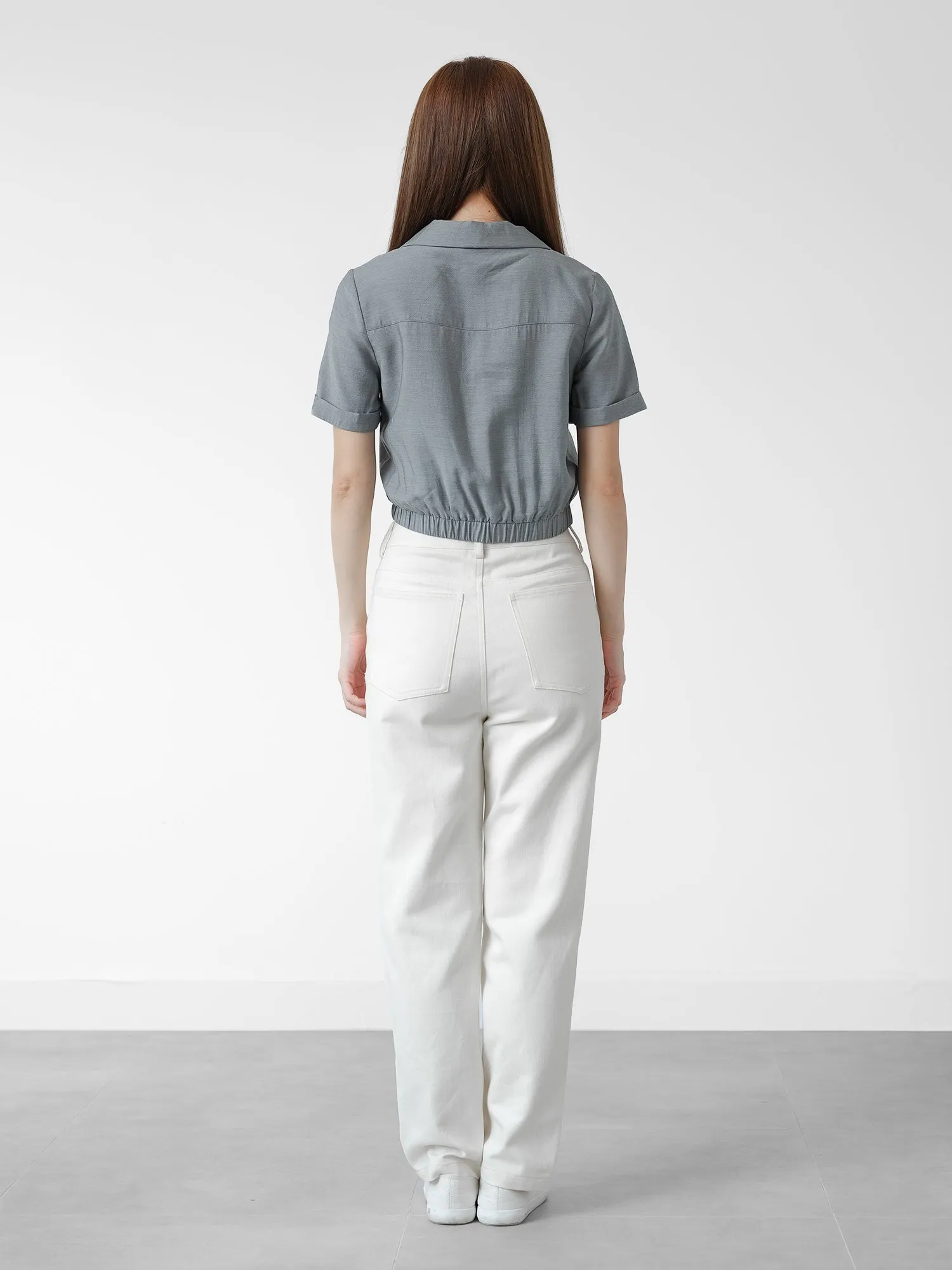 Elastic Waist Shirt