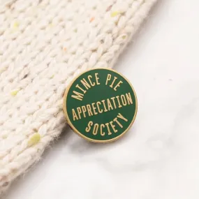 Enamel Pin - Mince Pie Appreciation Society