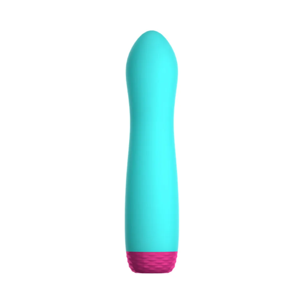 FemmeFunn Rora Rechargeable Silicone Rotating Bullet Vibrator Turquoise