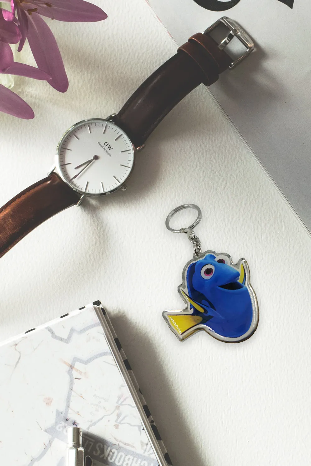 Finding Dory 2D Cut Keyring