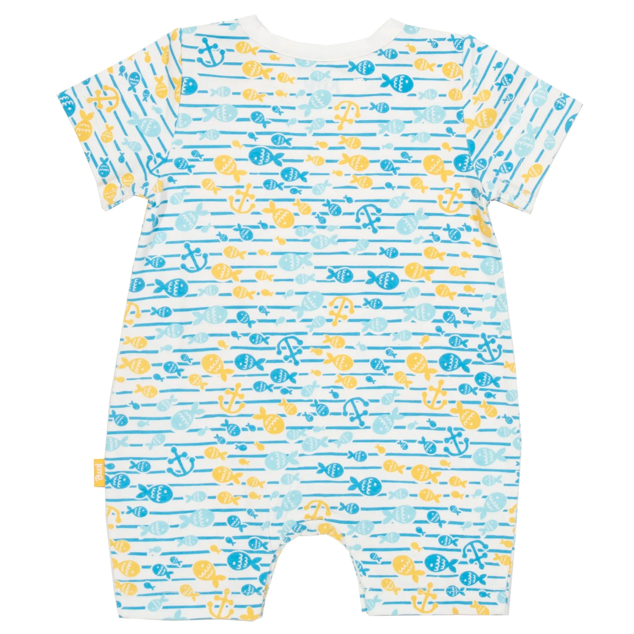 Fish explorer romper