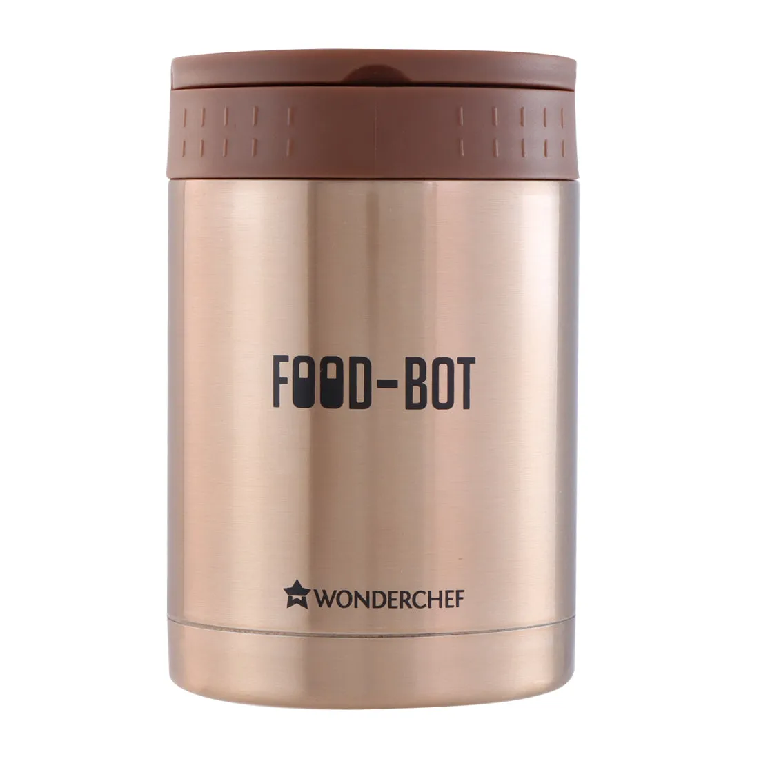 Food Bot, 500ml, Stainless Steel Vacuum Insulated, Spill & Leak Proof