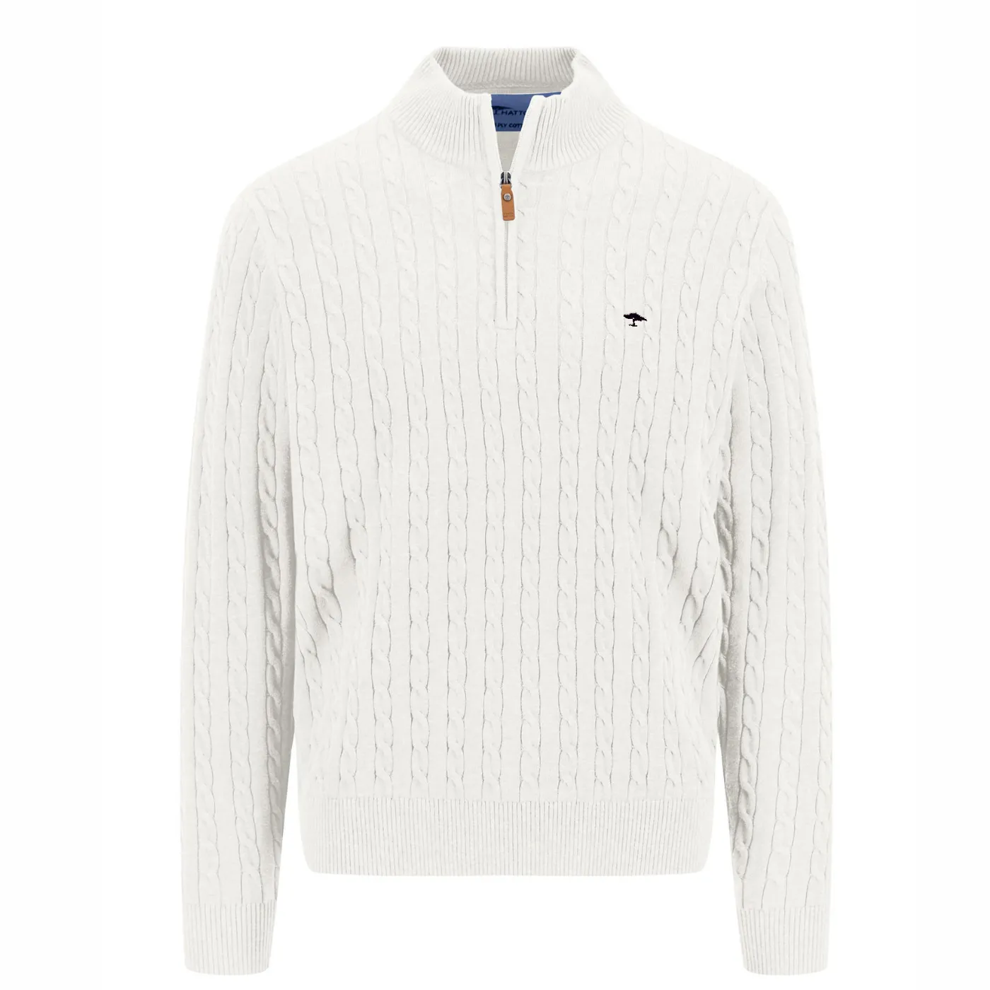 Fynch Hatton "Cable Knit" Half Zip