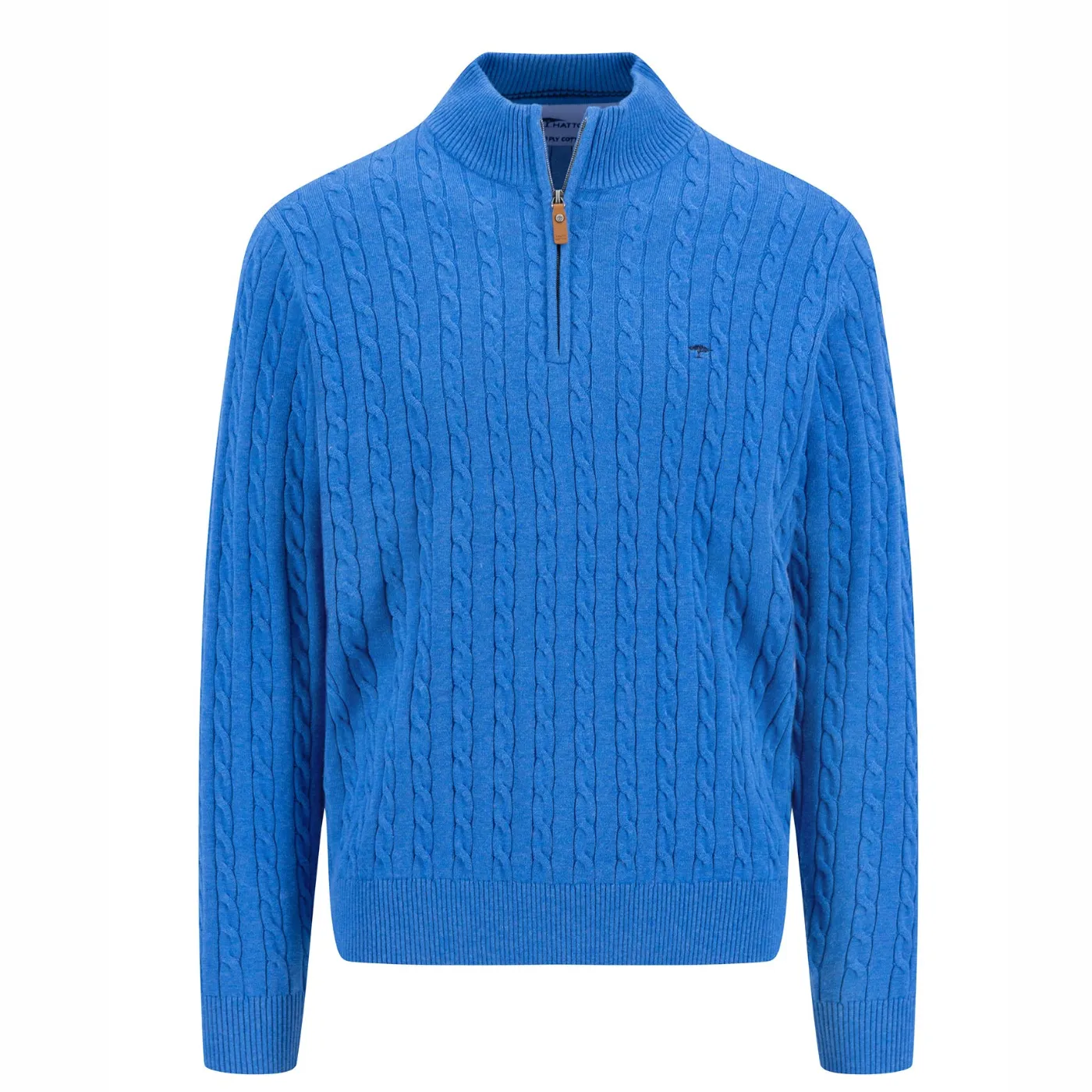 Fynch Hatton "Cable Knit" Half Zip