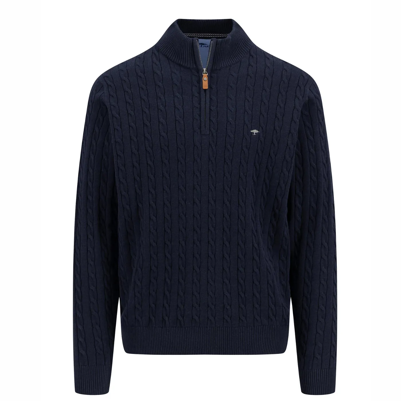 Fynch Hatton "Cable Knit" Half Zip