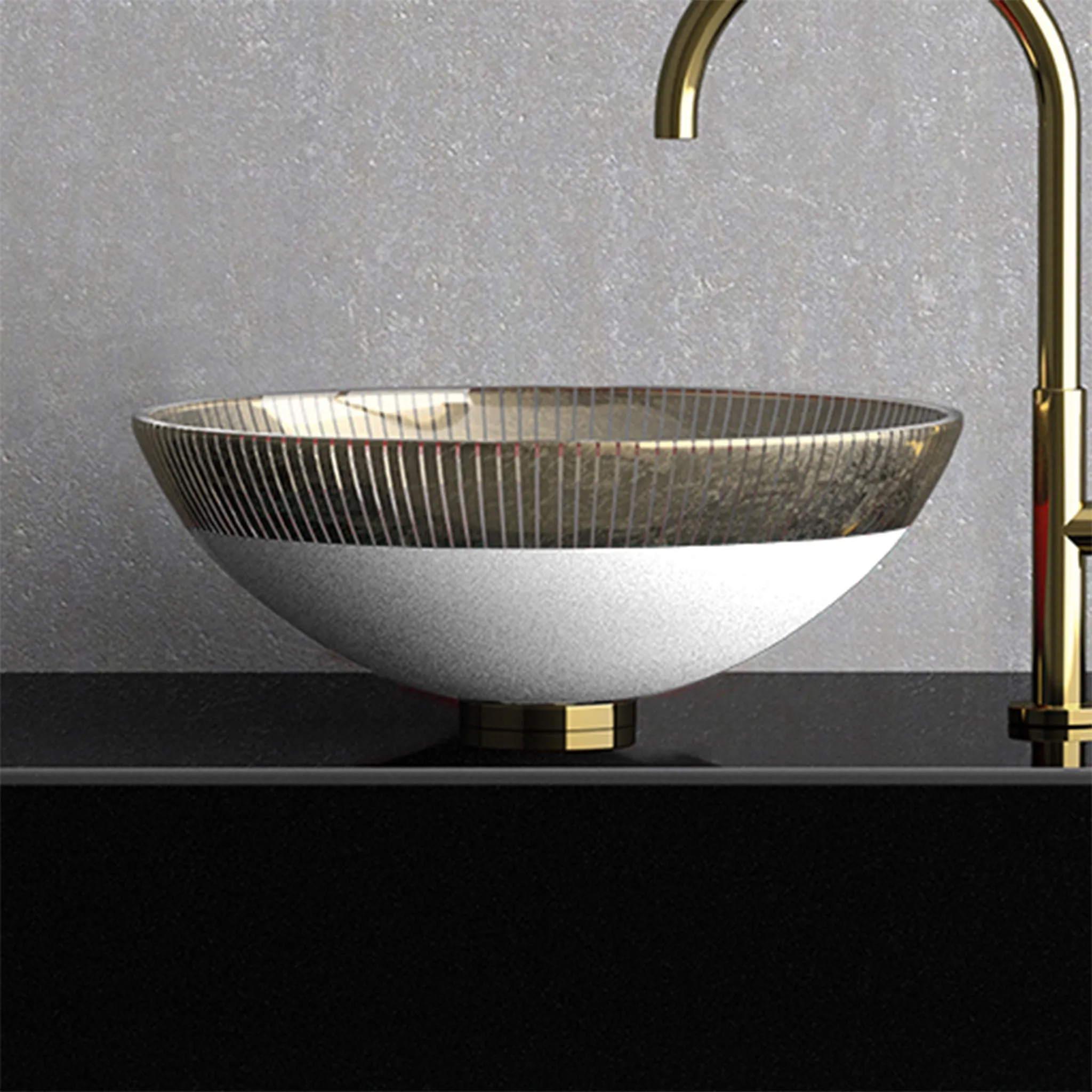 Glass Design Vessel Sink Filigrana