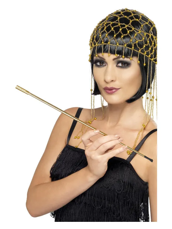 Gold Extendable Cigarette Holder