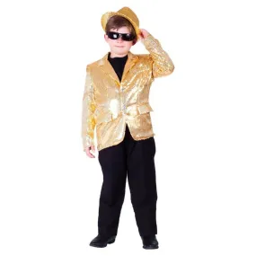 Gold Sequined Blazer Costume