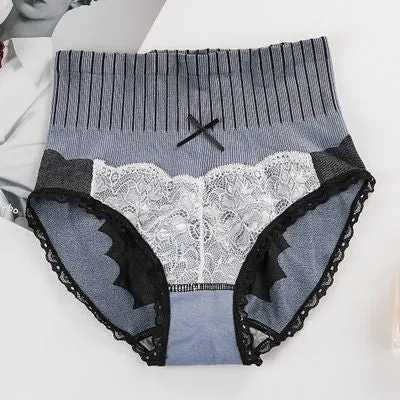 Graphene Antibacterial High Waist Underwear Women