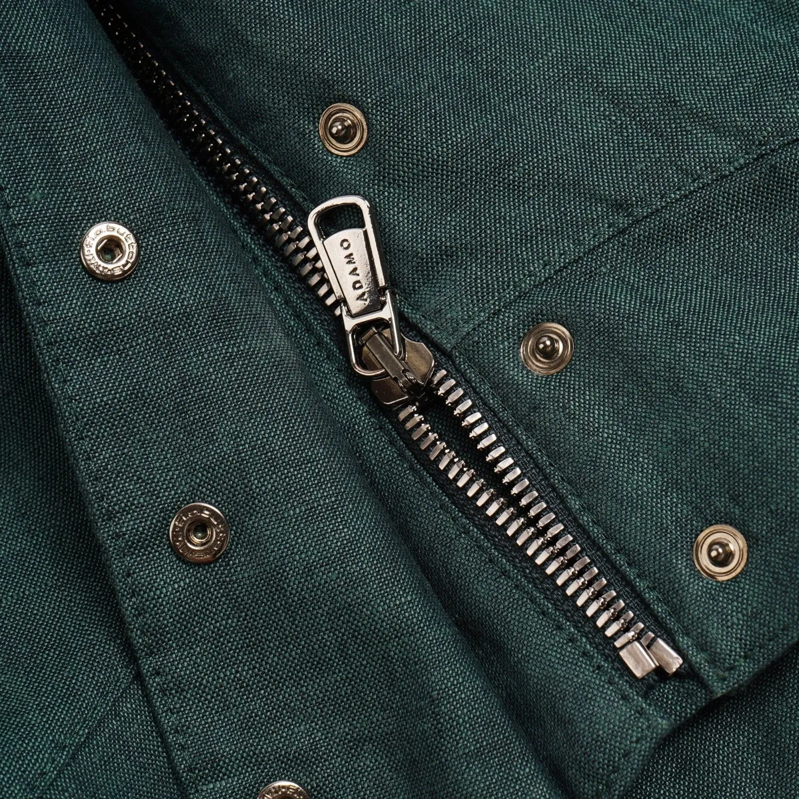 Green Linen Jacket