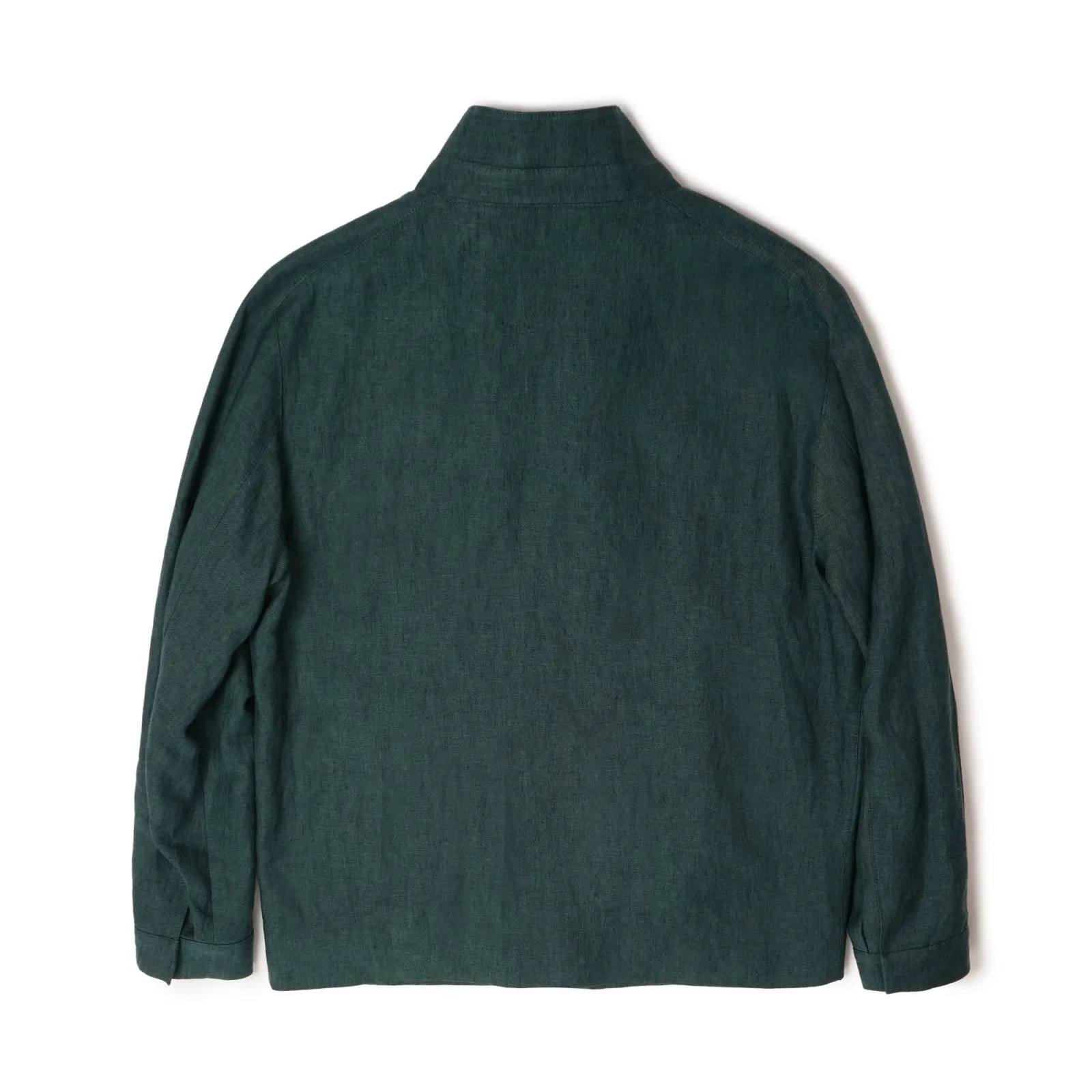 Green Linen Jacket