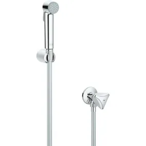 Grohe Chrome Tempesta-F Trigger Spray 30 Wall holder set with angle valve 1 spray