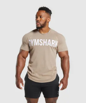 Gymshark Impact T-Shirt - Sand Brown