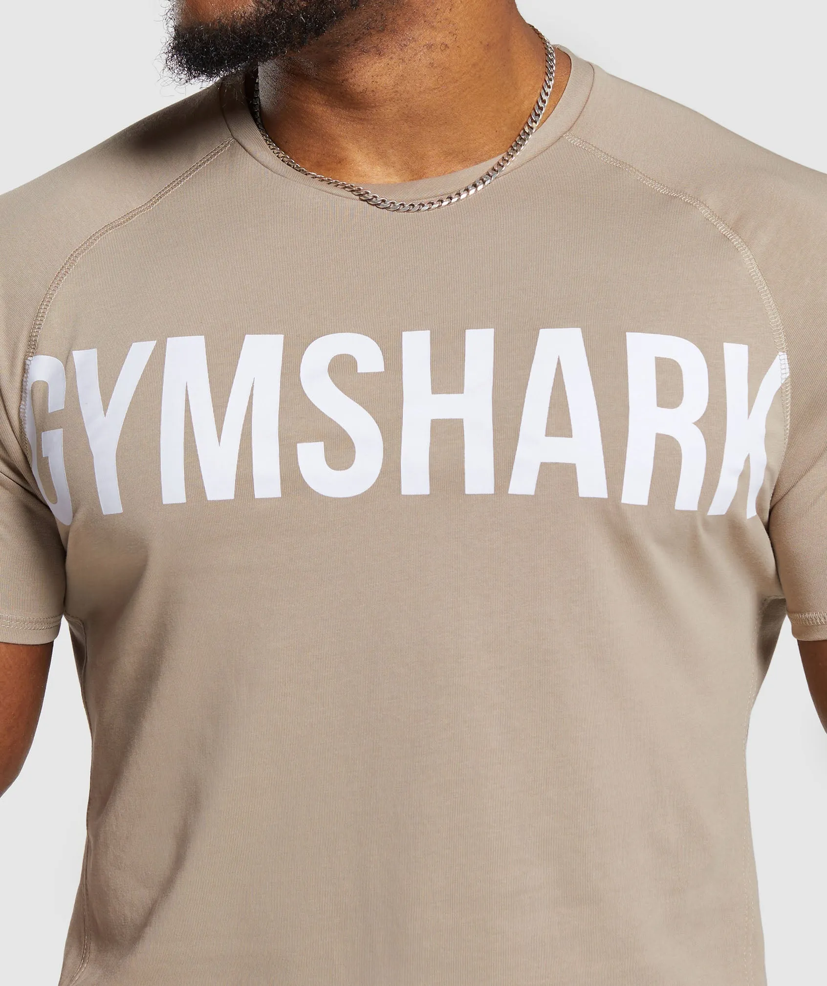 Gymshark Impact T-Shirt - Sand Brown