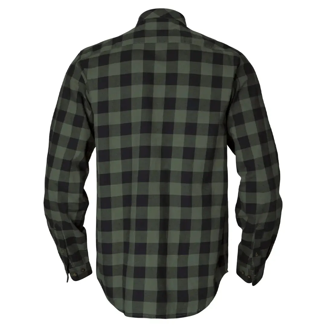 Harkila Scandinavian L/S Shirt - Green Check by Harkila