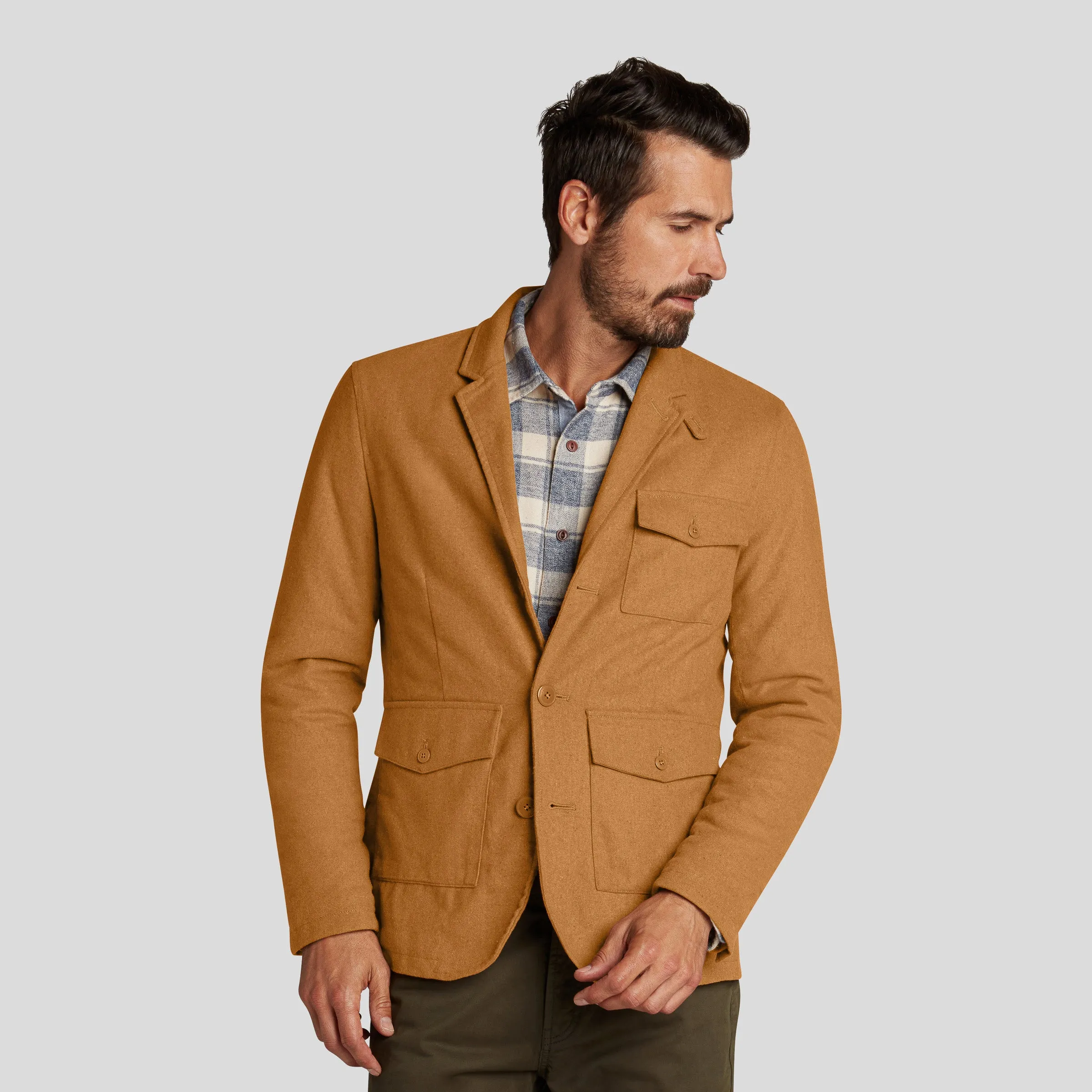 Holden Wool Hunting Blazer - Biscuit