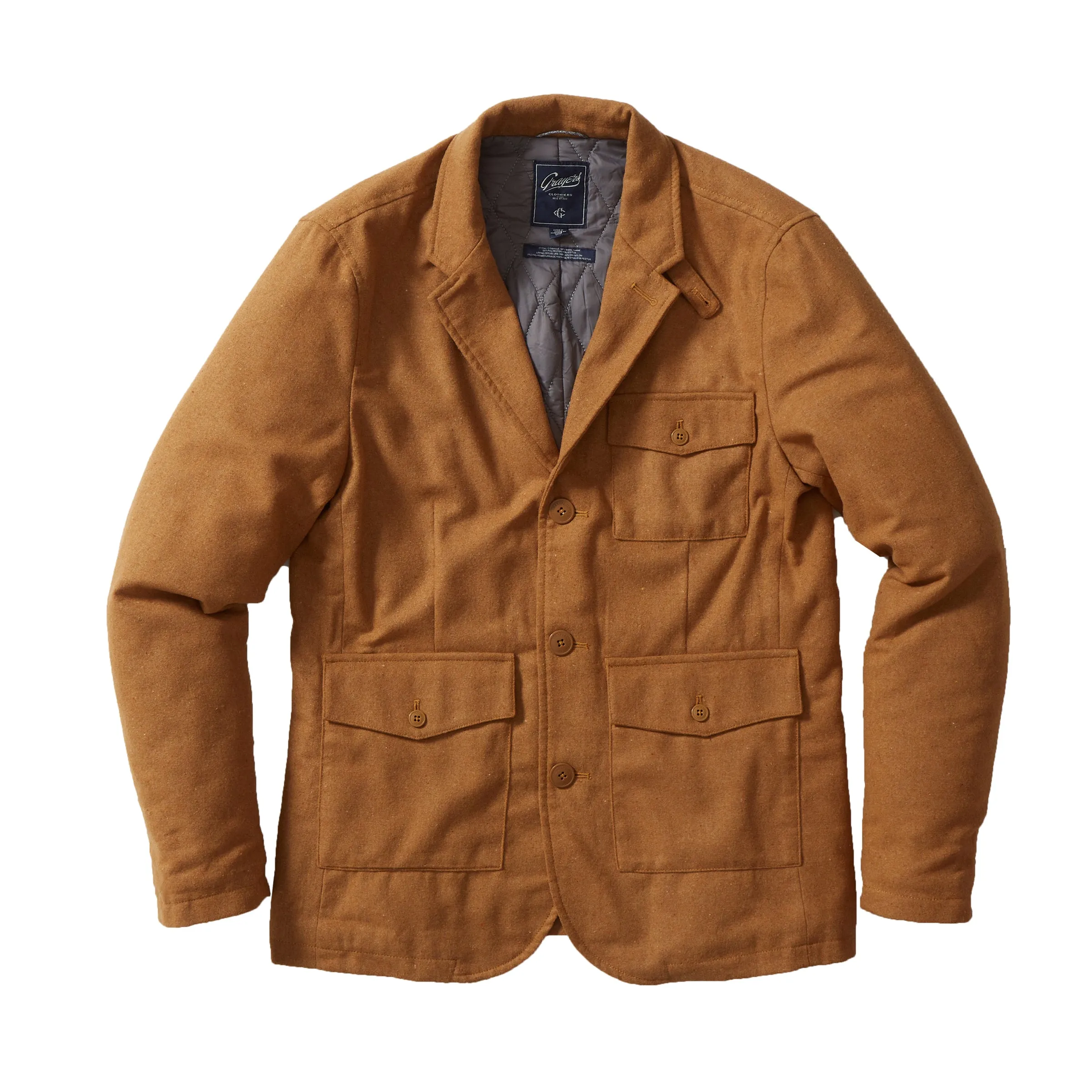 Holden Wool Hunting Blazer - Biscuit