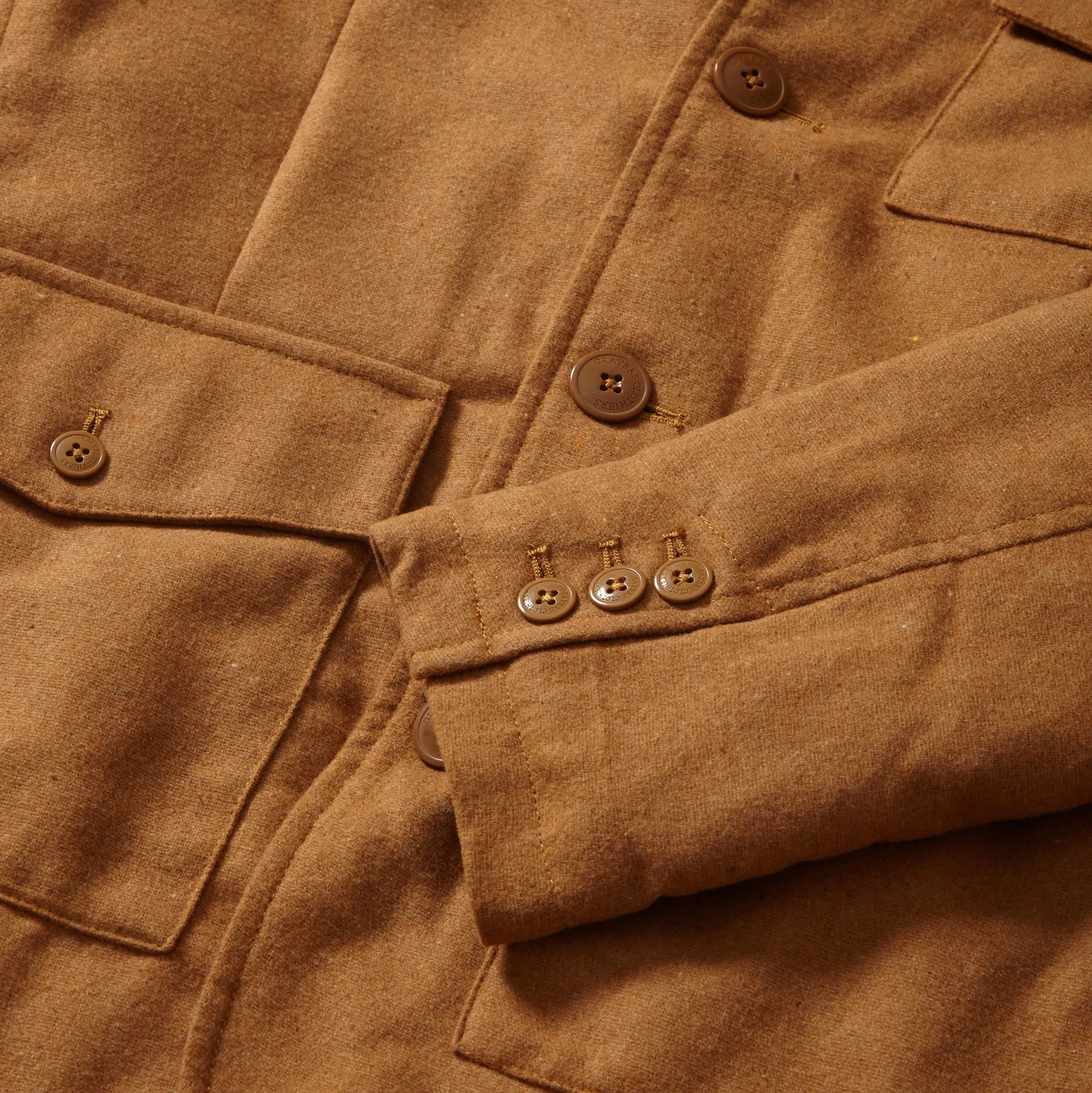 Holden Wool Hunting Blazer - Biscuit