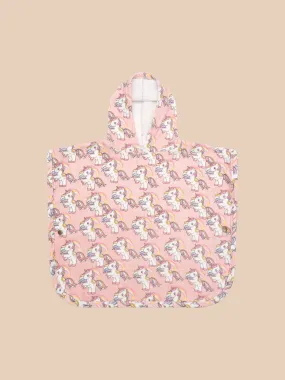 Huxbaby Rainbow Unicorn Swim Poncho