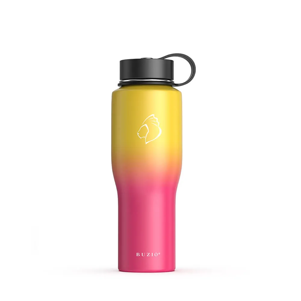 Insulated Water Bottle Fits in Car Cup Holder | 32oz  | Candy Crush