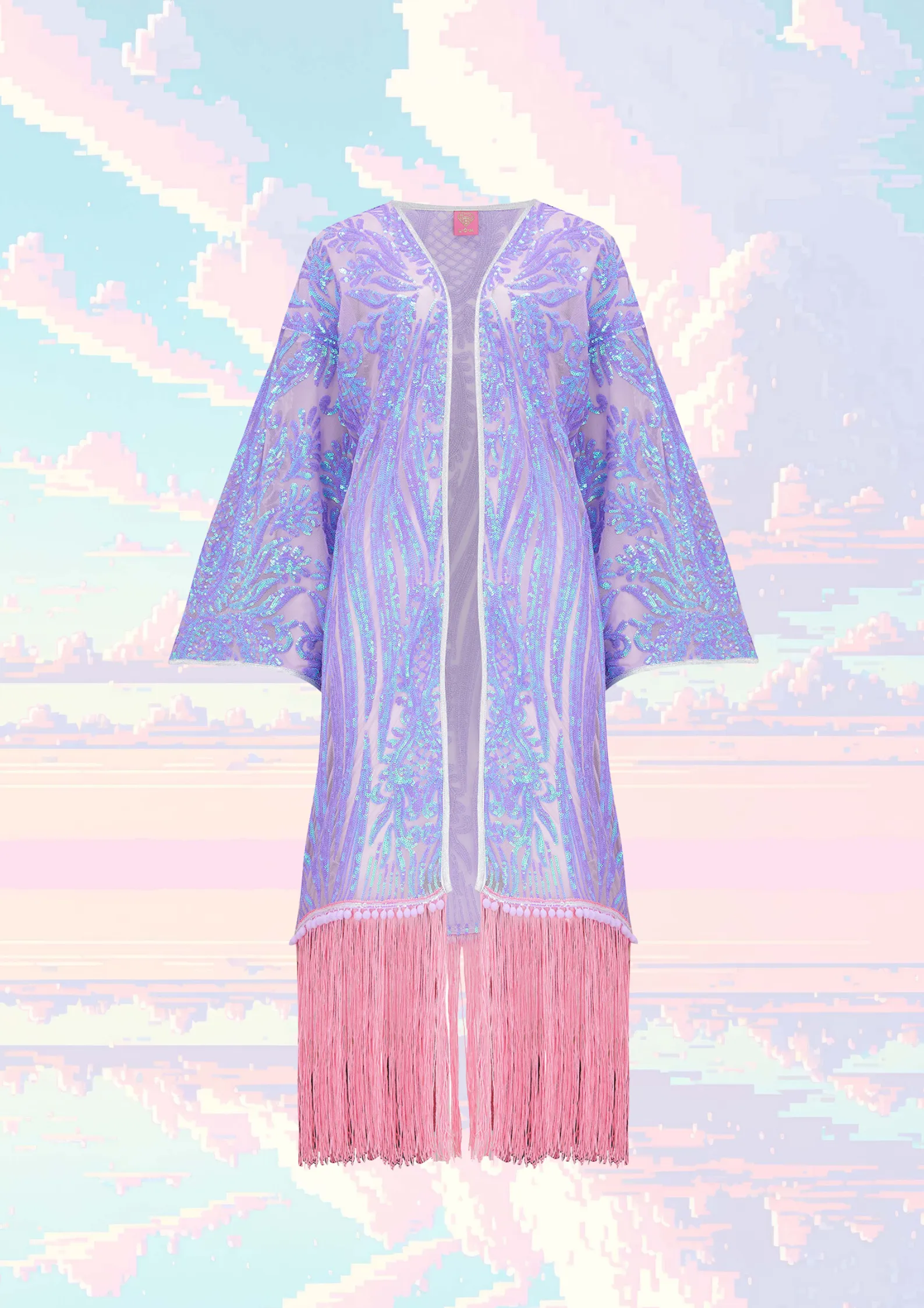 Intergalactic Rodeo Orchid Robe