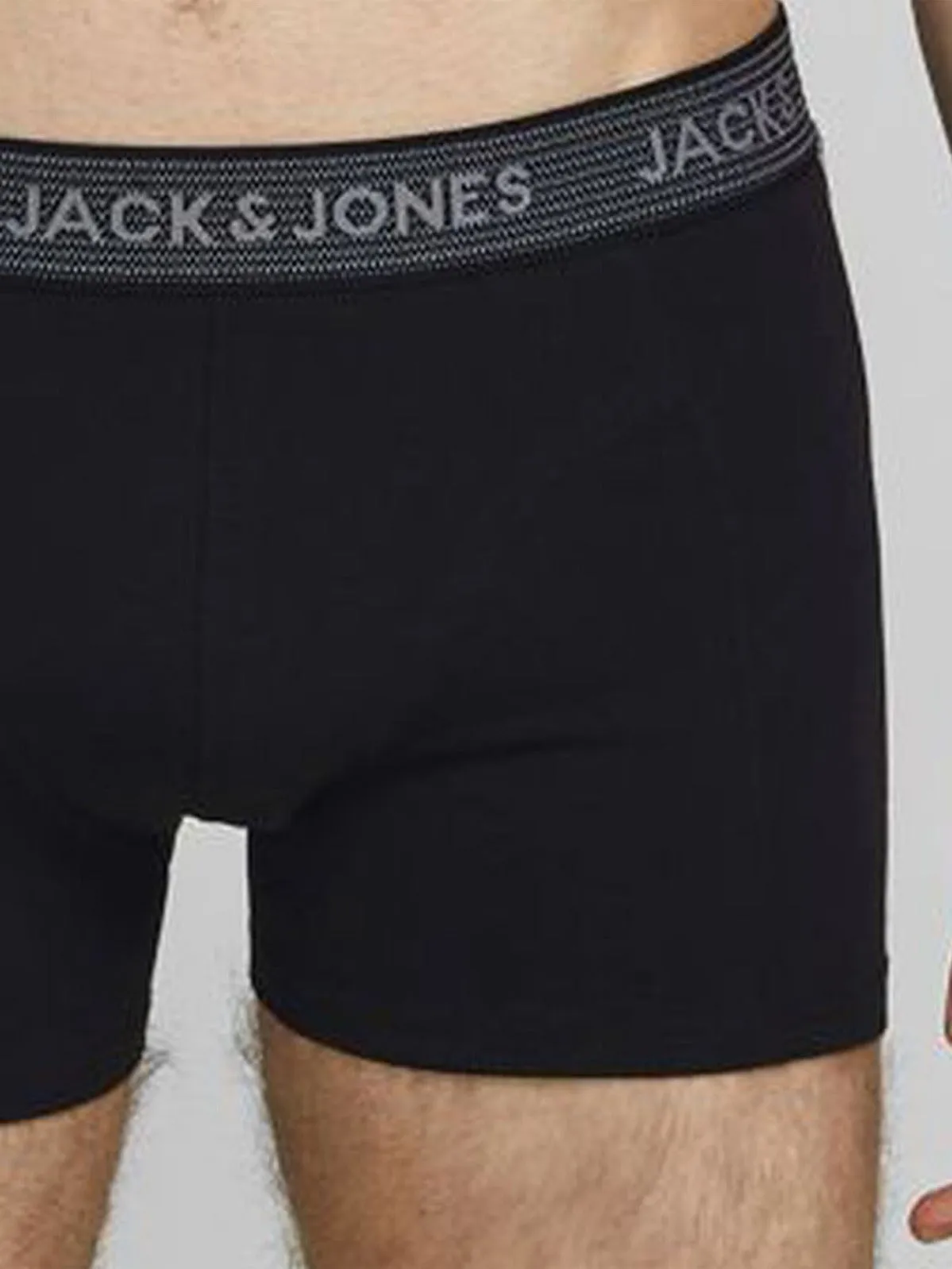 Jack and Jones | Mens Basic Jaquard Boxer Trunks