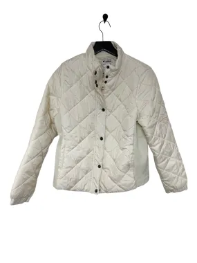 Jacket Puffer & Quilted By Ci Sono In White, Size: M