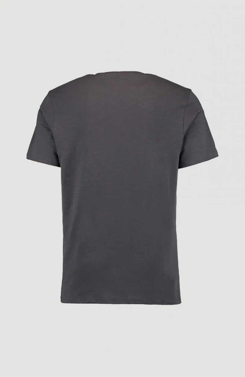 Jack's Base Regular Fit Crew T-Shirt | Asphalt - A