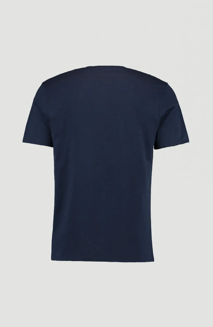 Jack's Base Regular Fit Crew T-Shirt | Ink Blue -A