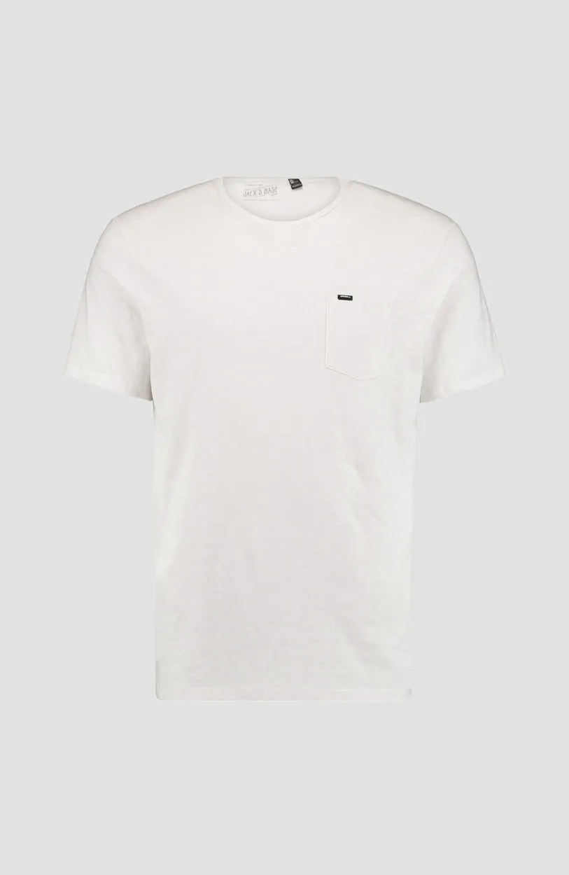 Jack's Base Regular Fit Crew T-Shirt | Powder White