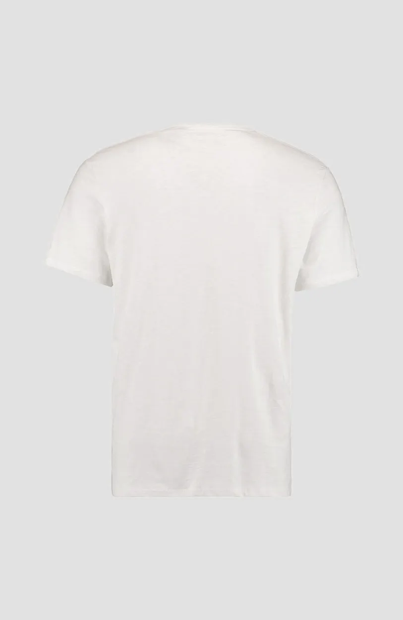 Jack's Base Regular Fit Crew T-Shirt | Powder White