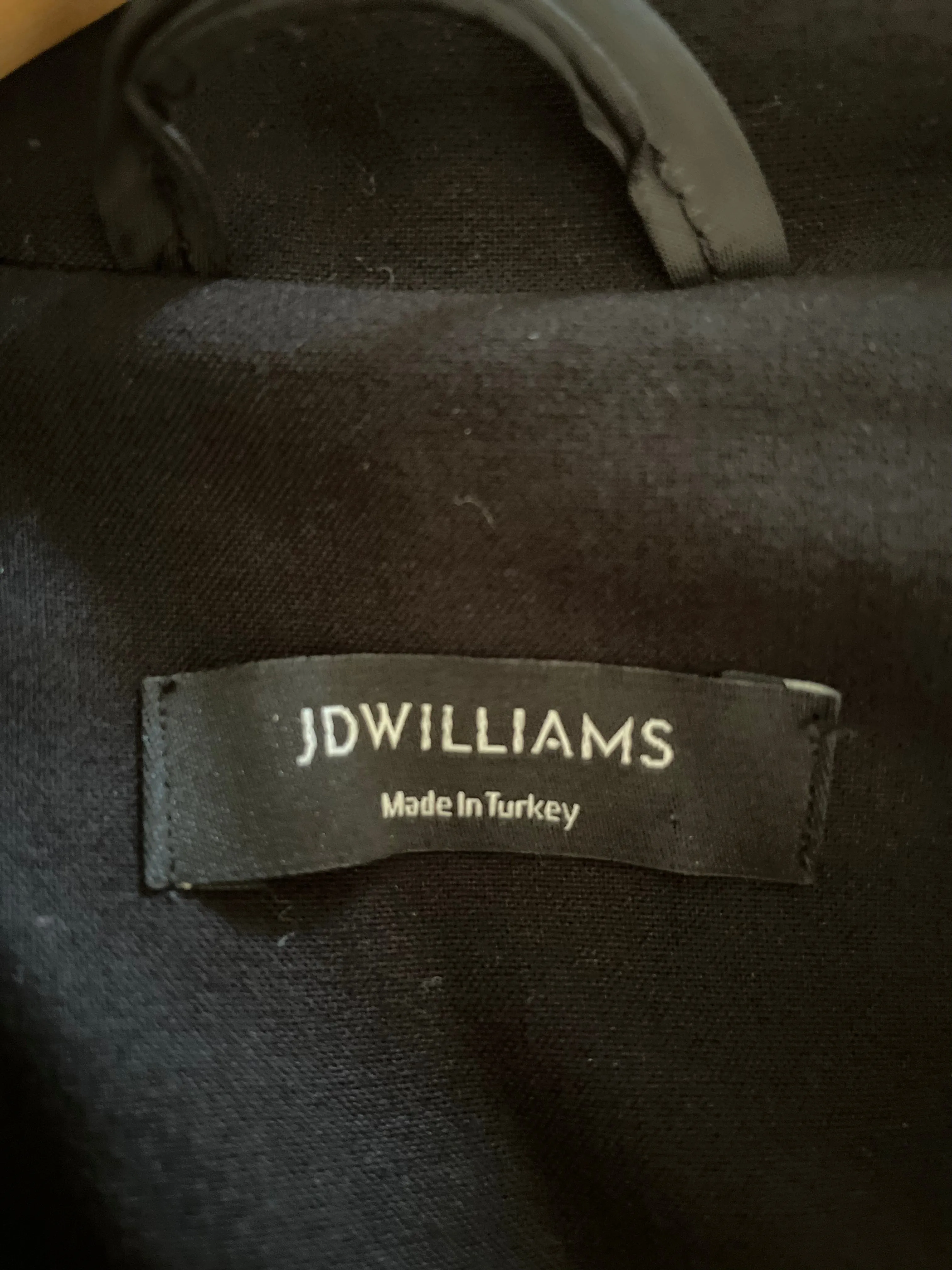 JD Williams Black Oversized Blazer - Size 16