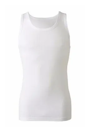 Jockey Men's Plus Size Classic White Vest Big and Tall