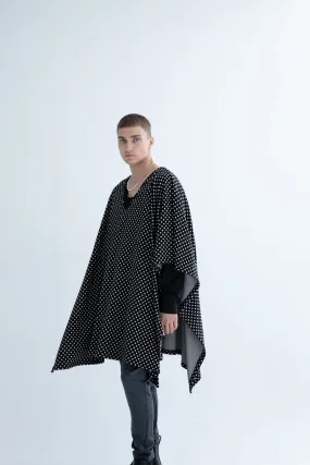 Kares Poncho Black & White