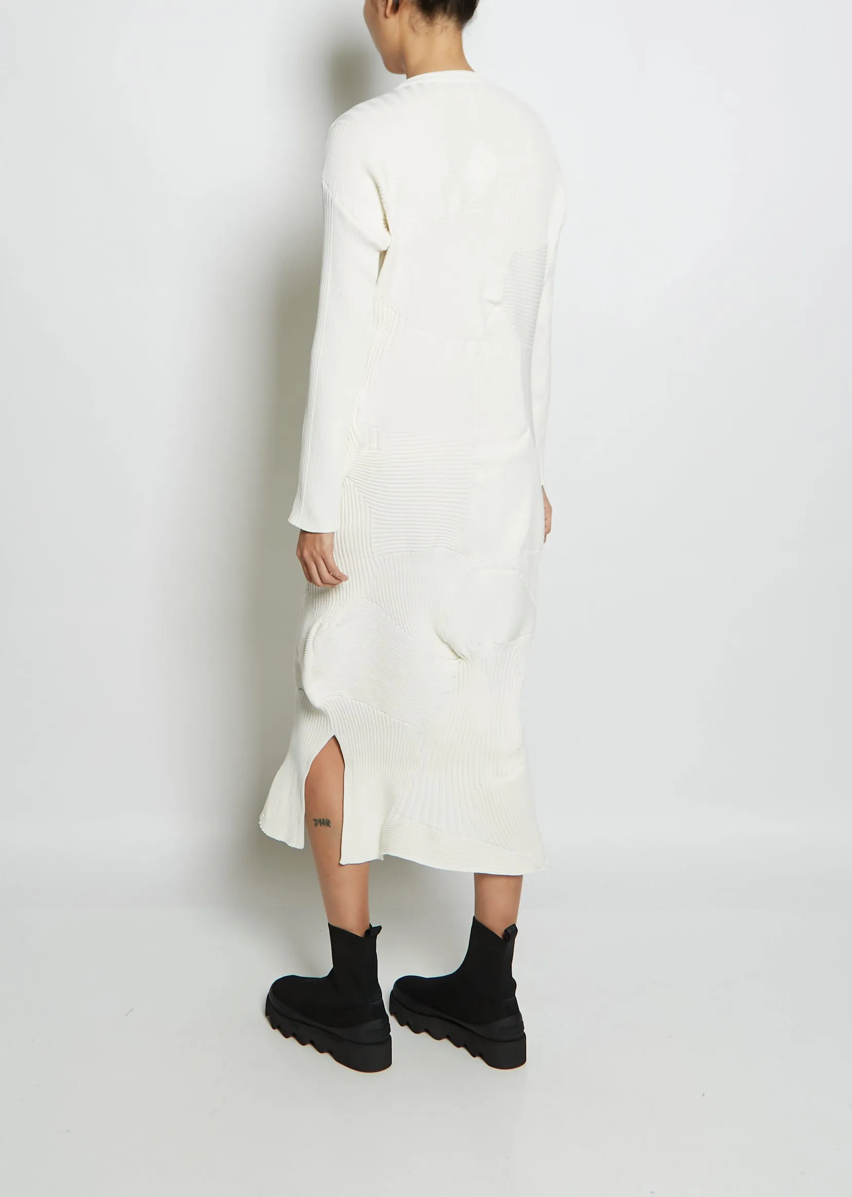 Kone Kone Rib Knit Dress