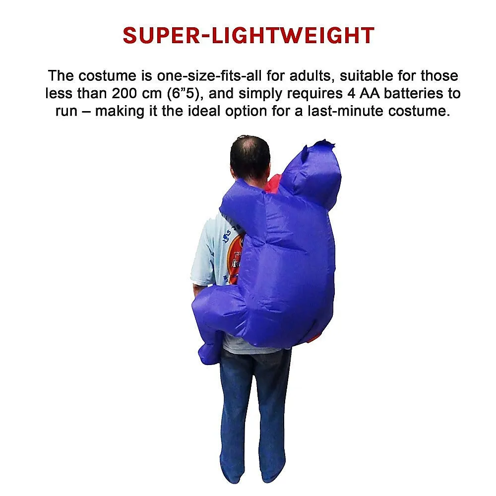 Lightweight Inflatable Gorilla Costume with Fan Operation