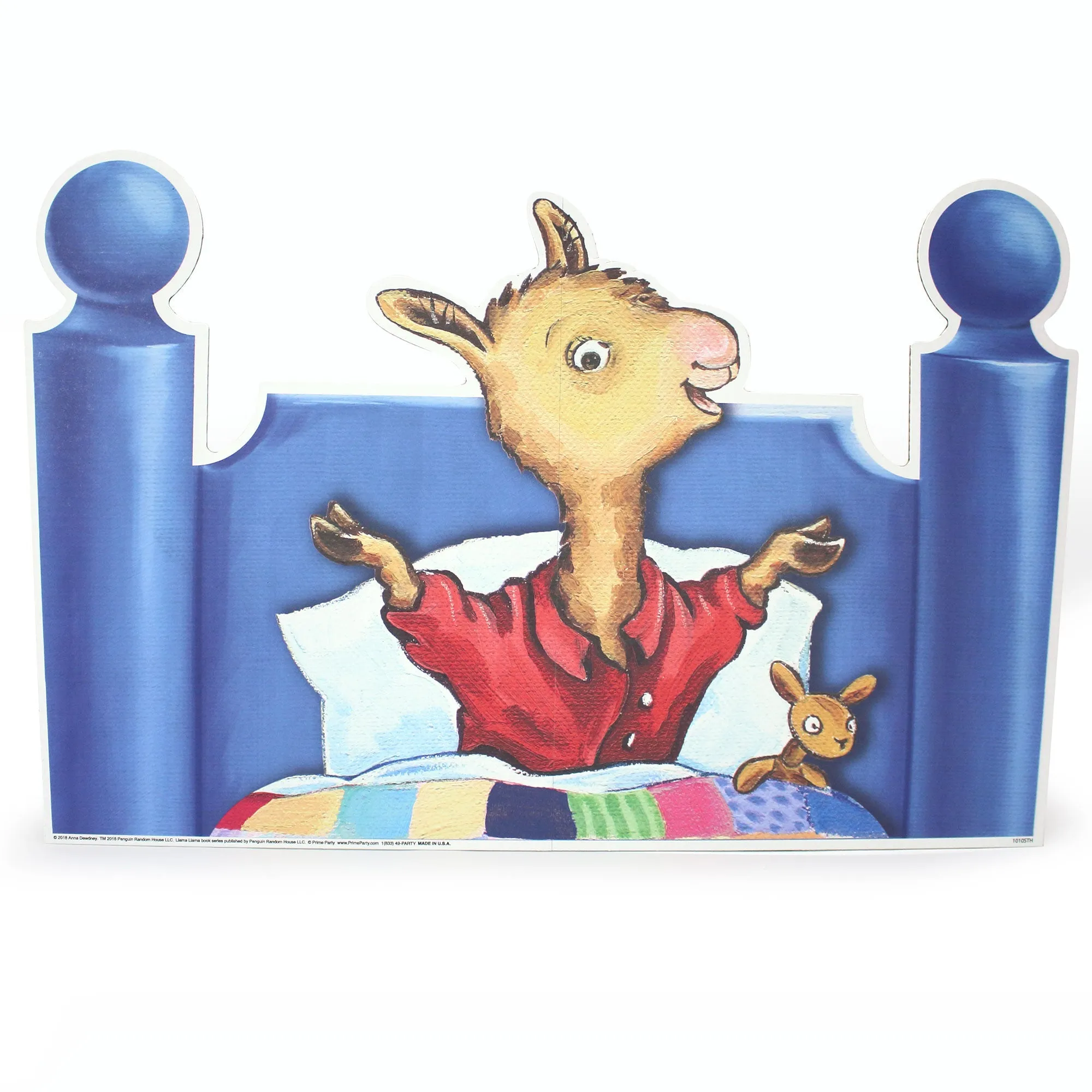 Llama Llama Red Pajama Headboard Party Table Decoration